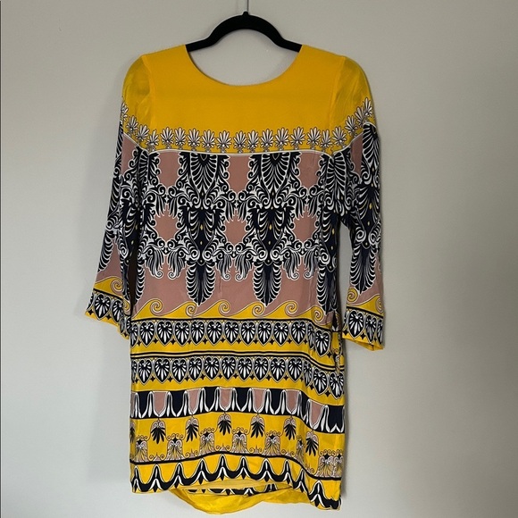 J. Crew Dresses & Skirts - J Crew Jules Shift Scroll Print Dress‎ 00